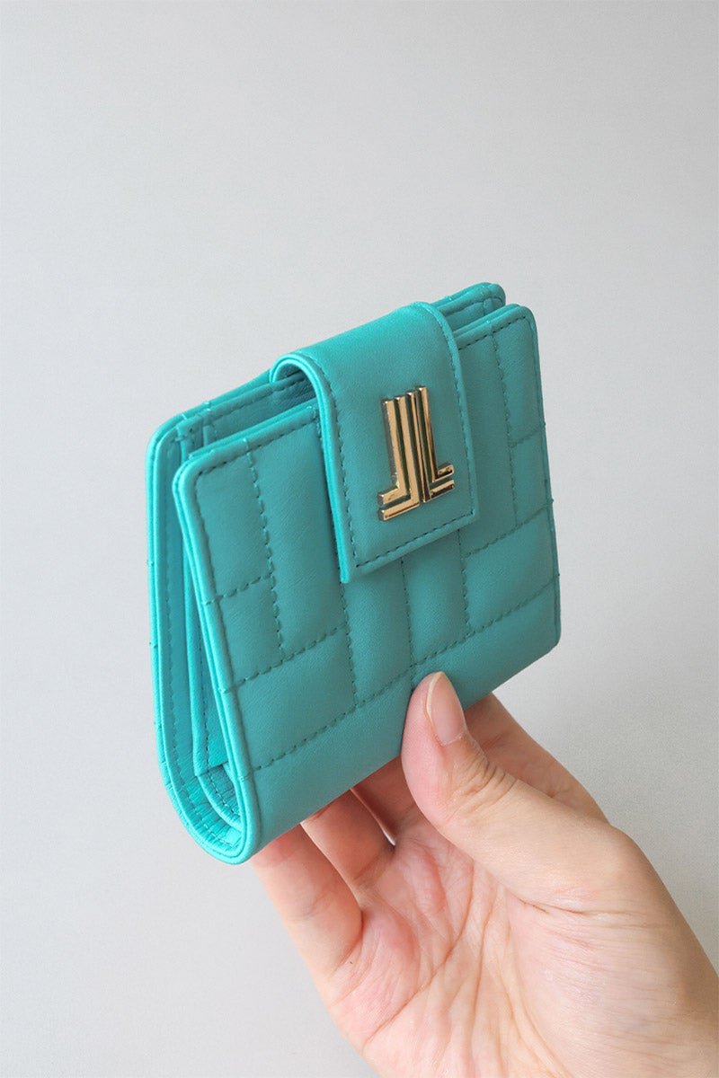 LANVIN en Bleu ランバン オン ブルー ベルシー 小銭入れ付き二つ折り財布 482663