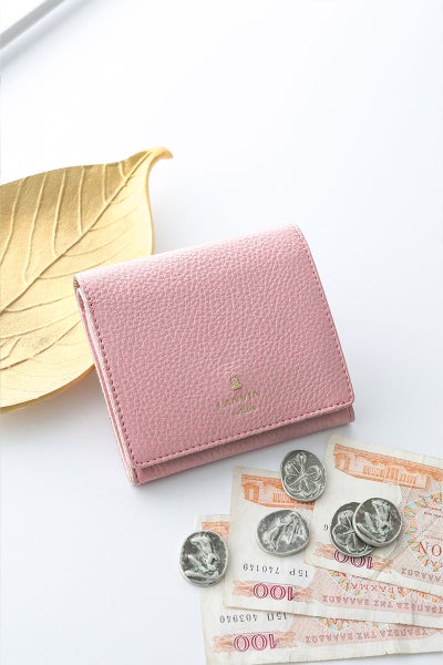 LANVIN en Bleu ランバン オン ブルー メラニー 小銭入れ付き二つ折り財布 483222