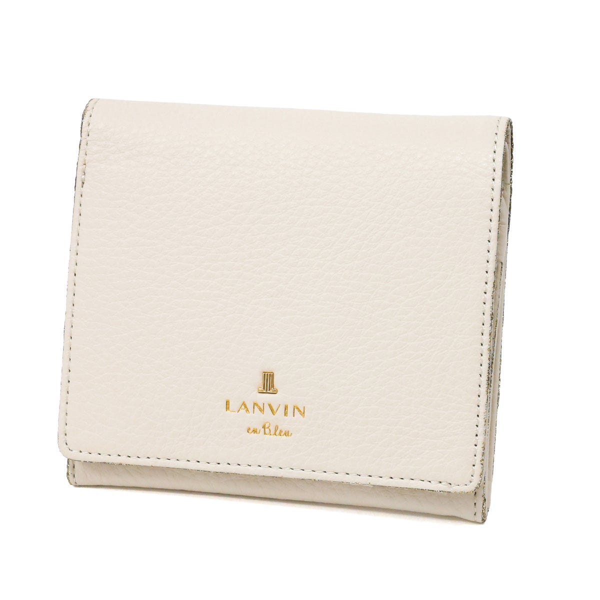 LANVIN en Bleu ランバン オン ブルー メラニー 小銭入れ付き二つ折り財布 483222