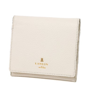 LANVIN en Bleu ランバン オン ブルー メラニー 小銭入れ付き二つ折り財布 483222