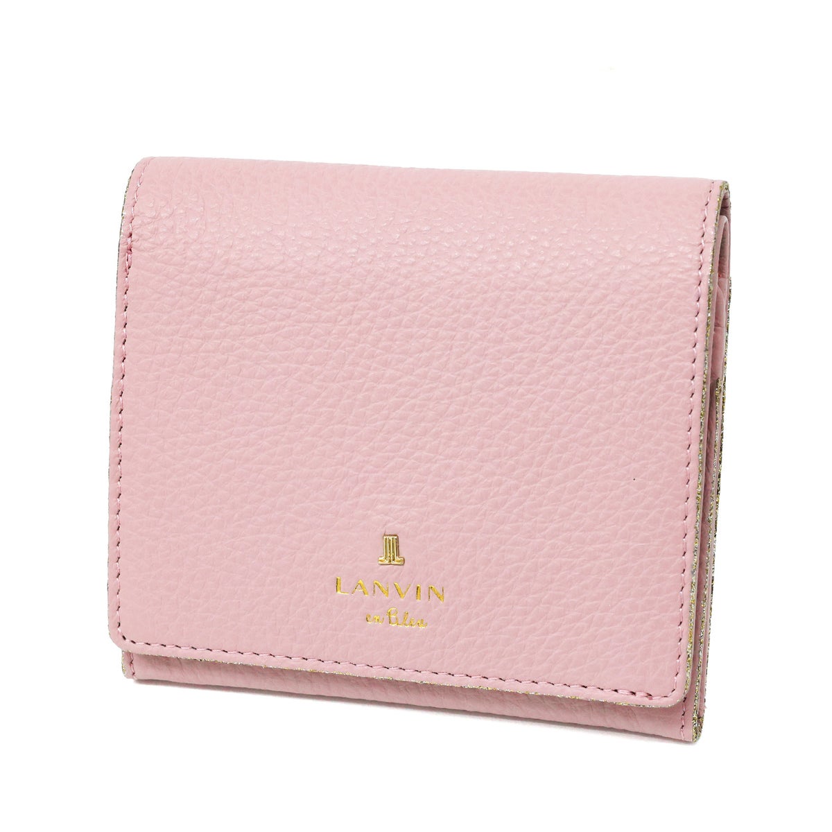 LANVIN en Bleu ランバン オン ブルー メラニー 小銭入れ付き二つ折り財布 483222