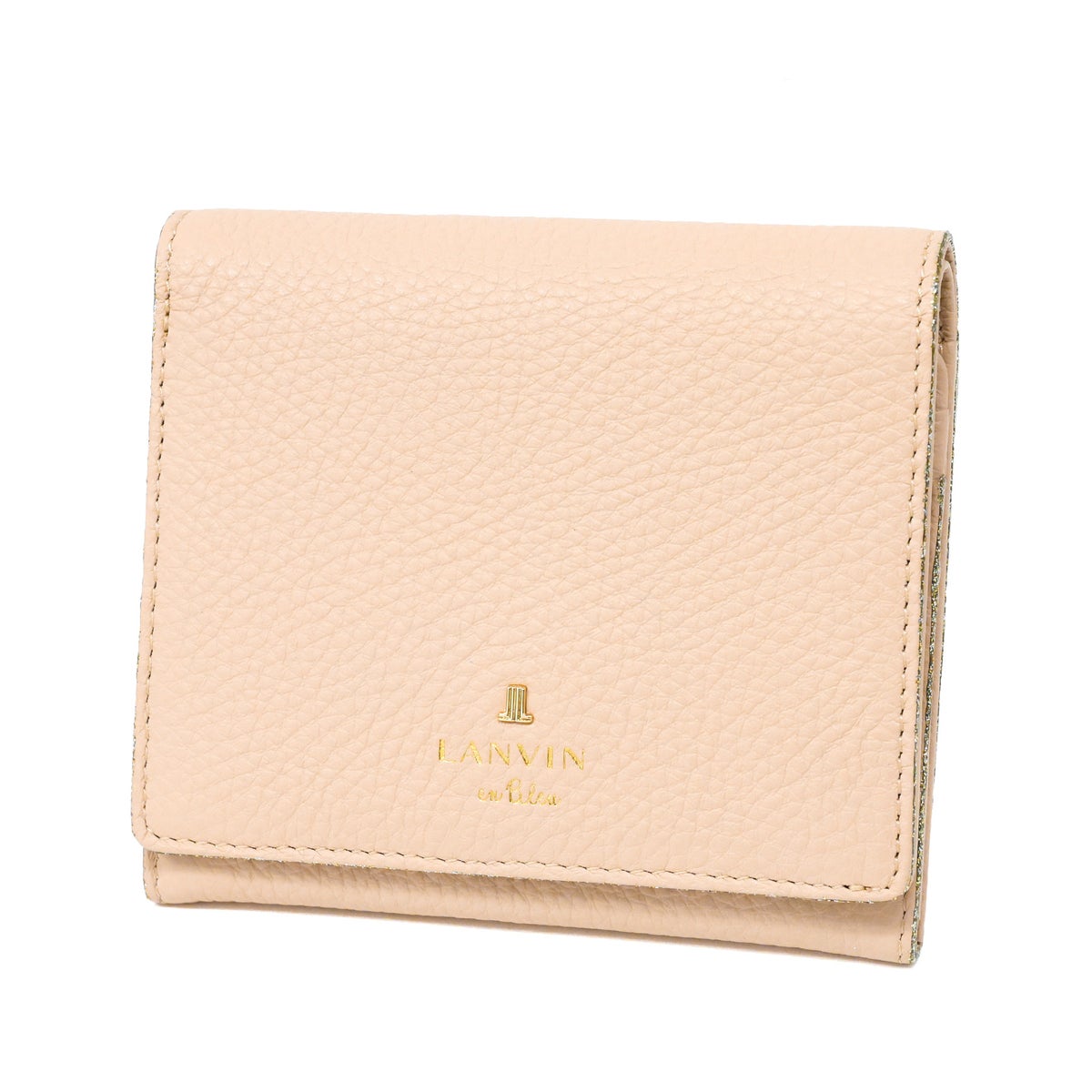 LANVIN en Bleu ランバン オン ブルー メラニー 小銭入れ付き二つ折り財布 483222