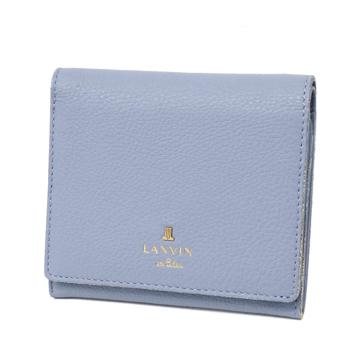 LANVIN en Bleu ランバン オン ブルー メラニー 小銭入れ付き二つ折り財布 483222