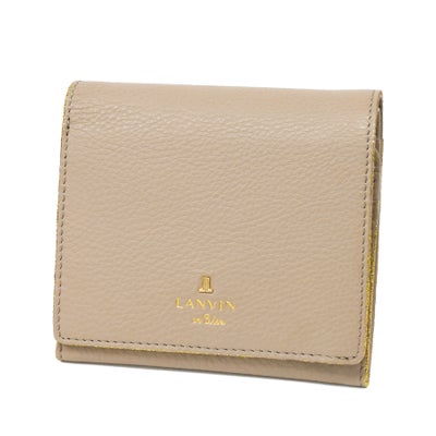 LANVIN en Bleu ランバン オン ブルー メラニー 小銭入れ付き二つ折り財布 483222