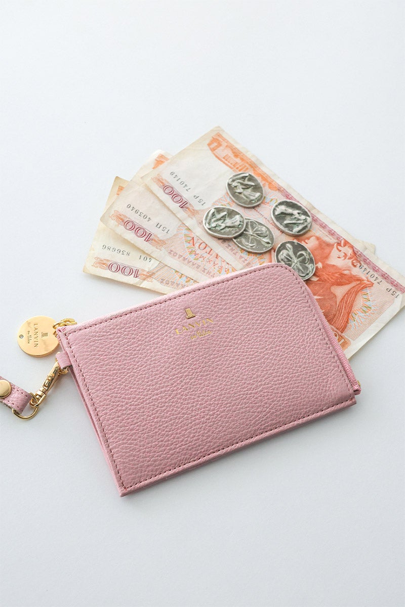 LANVIN en Bleu ランバン オン ブルー メラニー キーリング付きマルチケース 483224