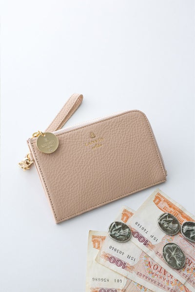 LANVIN en Bleu ランバン オン ブルー メラニー キーリング付きマルチケース 483224