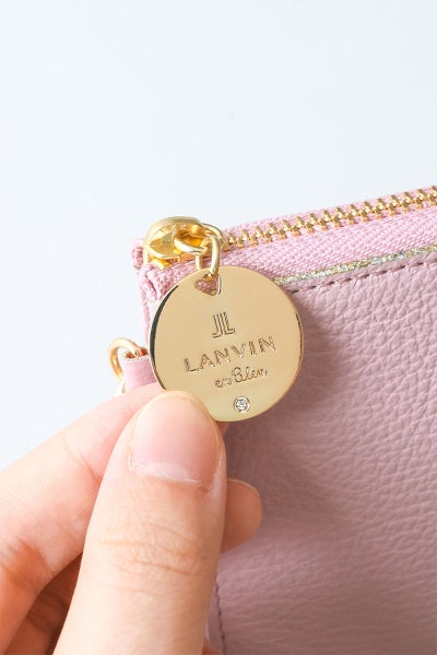 LANVIN en Bleu ランバン オン ブルー メラニー キーリング付きマルチケース 483224