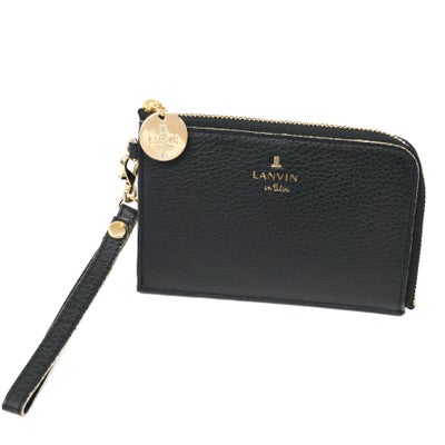 LANVIN en Bleu ランバン オン ブルー メラニー キーリング付きマルチケース 483224