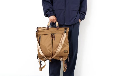 AS2OV アッソブ CORDURA DOBBY 305D 3WAY HELMET BAG 061424