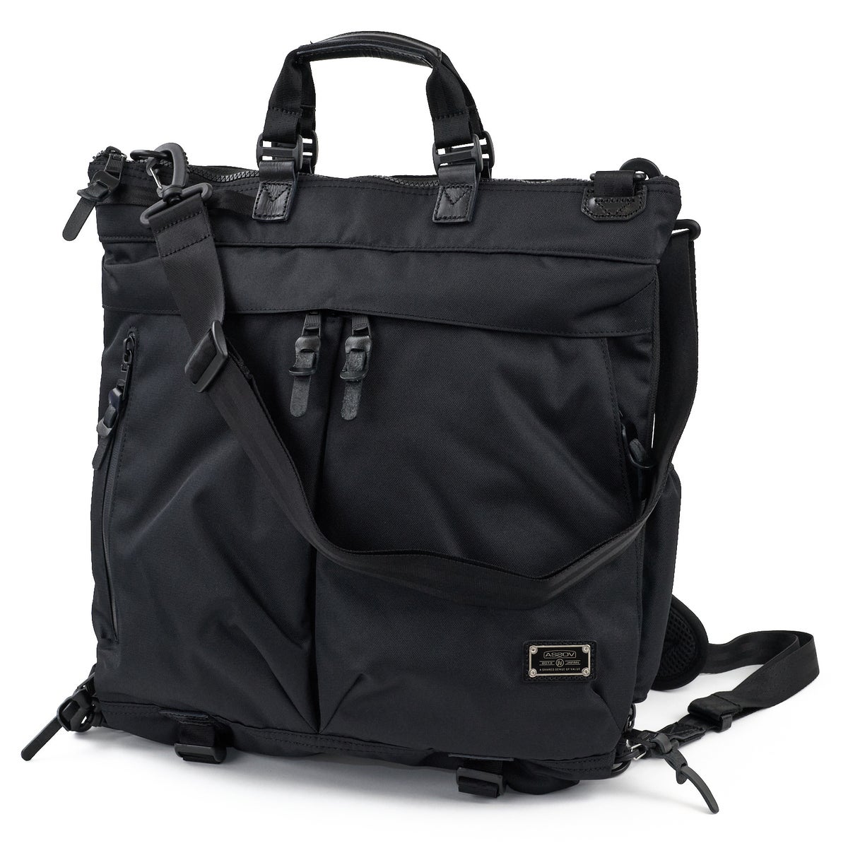 AS2OV アッソブ CORDURA DOBBY 305D 3WAY HELMET BAG 061424