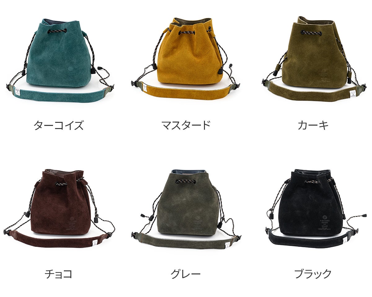 AS2OV アッソブ WP SUEDE MINI DROW STRING SLD 091757
