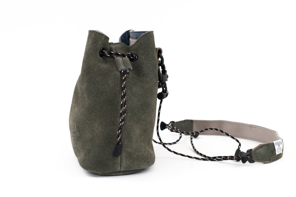 AS2OV アッソブ WP SUEDE MINI DROW STRING SLD 091757