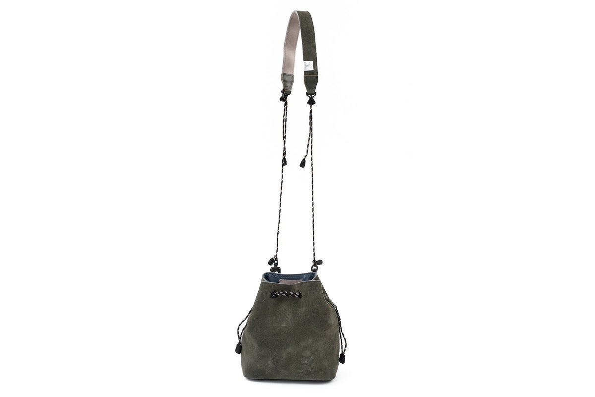 AS2OV アッソブ WP SUEDE MINI DROW STRING SLD 091757