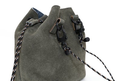 AS2OV アッソブ WP SUEDE MINI DROW STRING SLD 091757