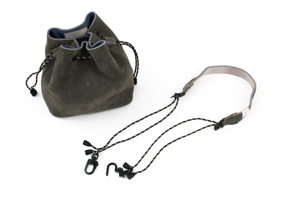 AS2OV アッソブ WP SUEDE MINI DROW STRING SLD 091757