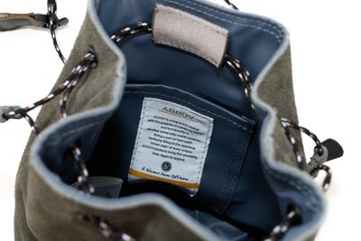 AS2OV アッソブ WP SUEDE MINI DROW STRING SLD 091757
