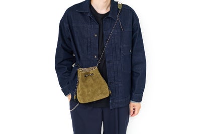 AS2OV アッソブ WP SUEDE MINI DROW STRING SLD 091757