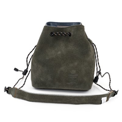 AS2OV アッソブ WP SUEDE MINI DROW STRING SLD 091757