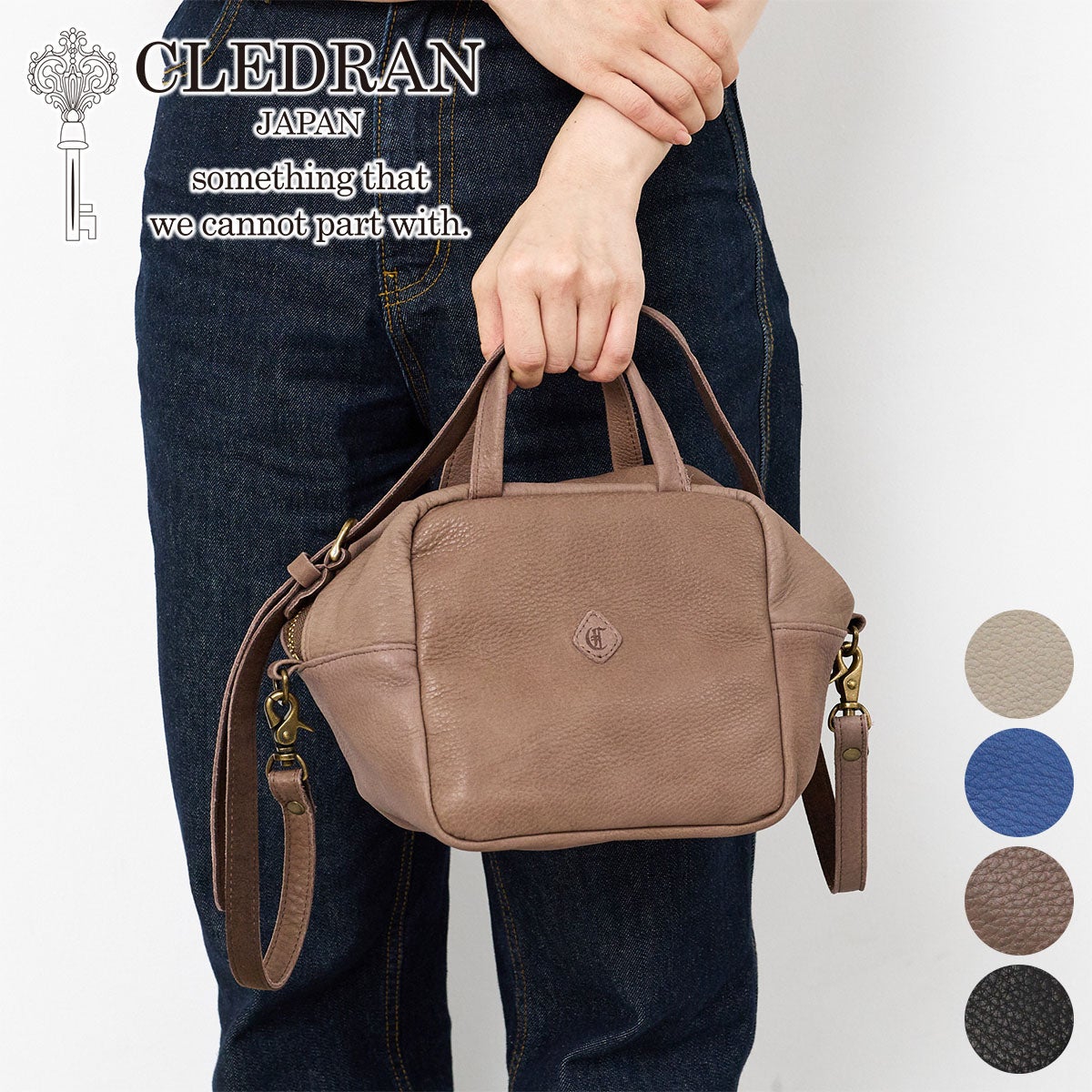 CLEDRAN クレドラン BONNE ボンネ 2WAYミニボストンバッグ CR-CL4019