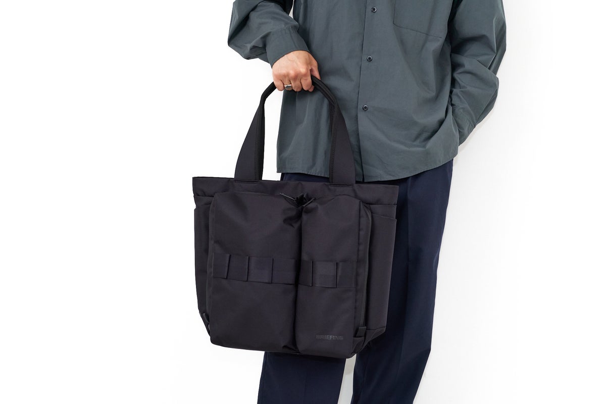 BRIEFING ブリーフィング SOLID WAVE SW TALL TOTE BRA253T02