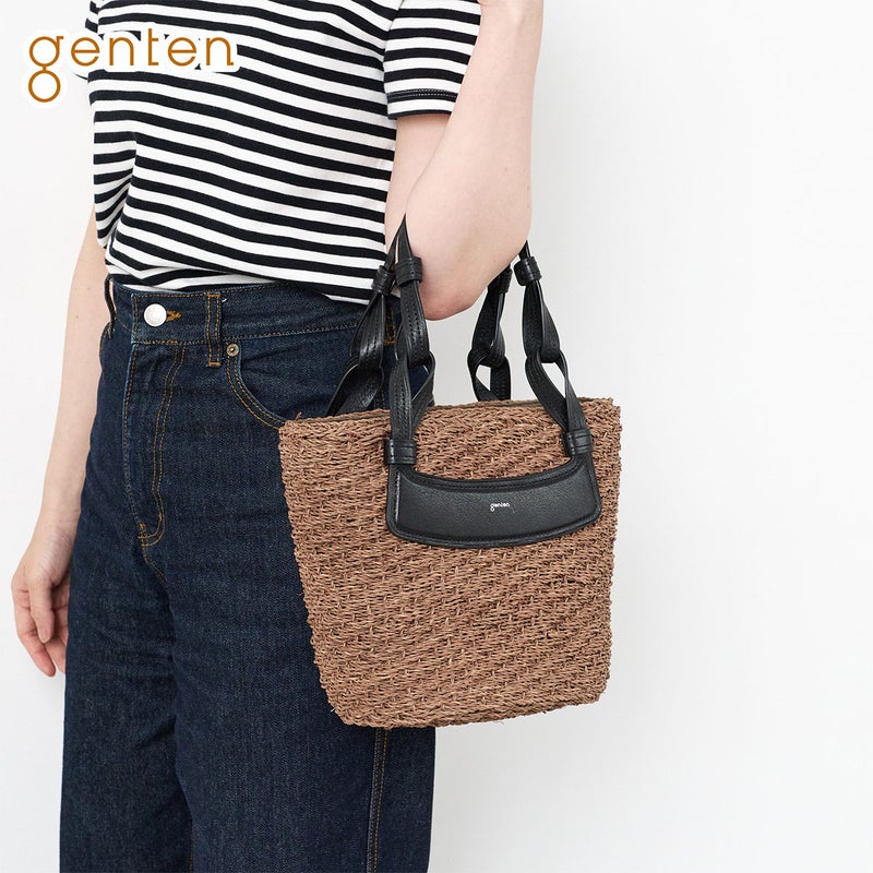 genten ゲンテン Edera エデラ かごバッグ 45041