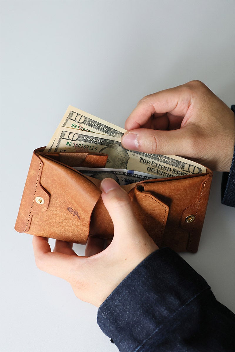 MR.OLIVE E.O.I ミスターオリーブ イーオーアイ PUEBLO LEATHER プエブロレザー NEAT WALLET ME120P
