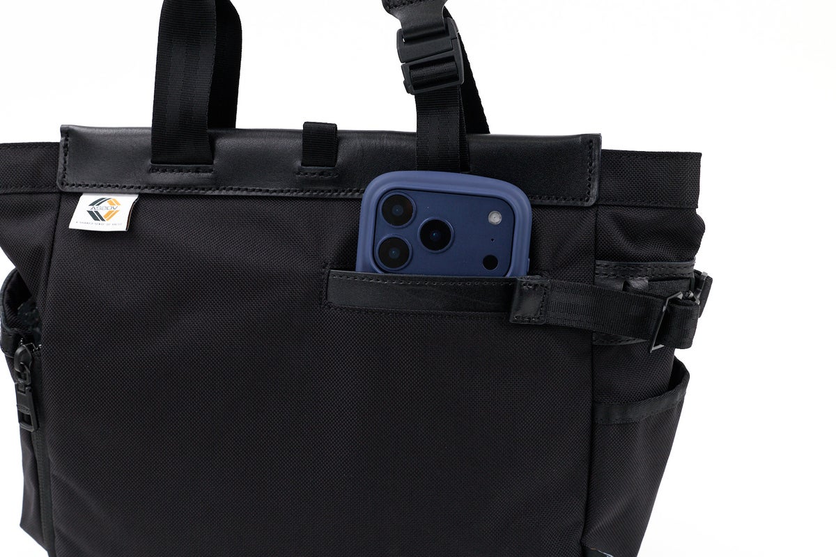 AS2OV アッソブ GOLF EXCLUSIVE BALLISTIC NYLON MAGNET TOTE BAG 152207