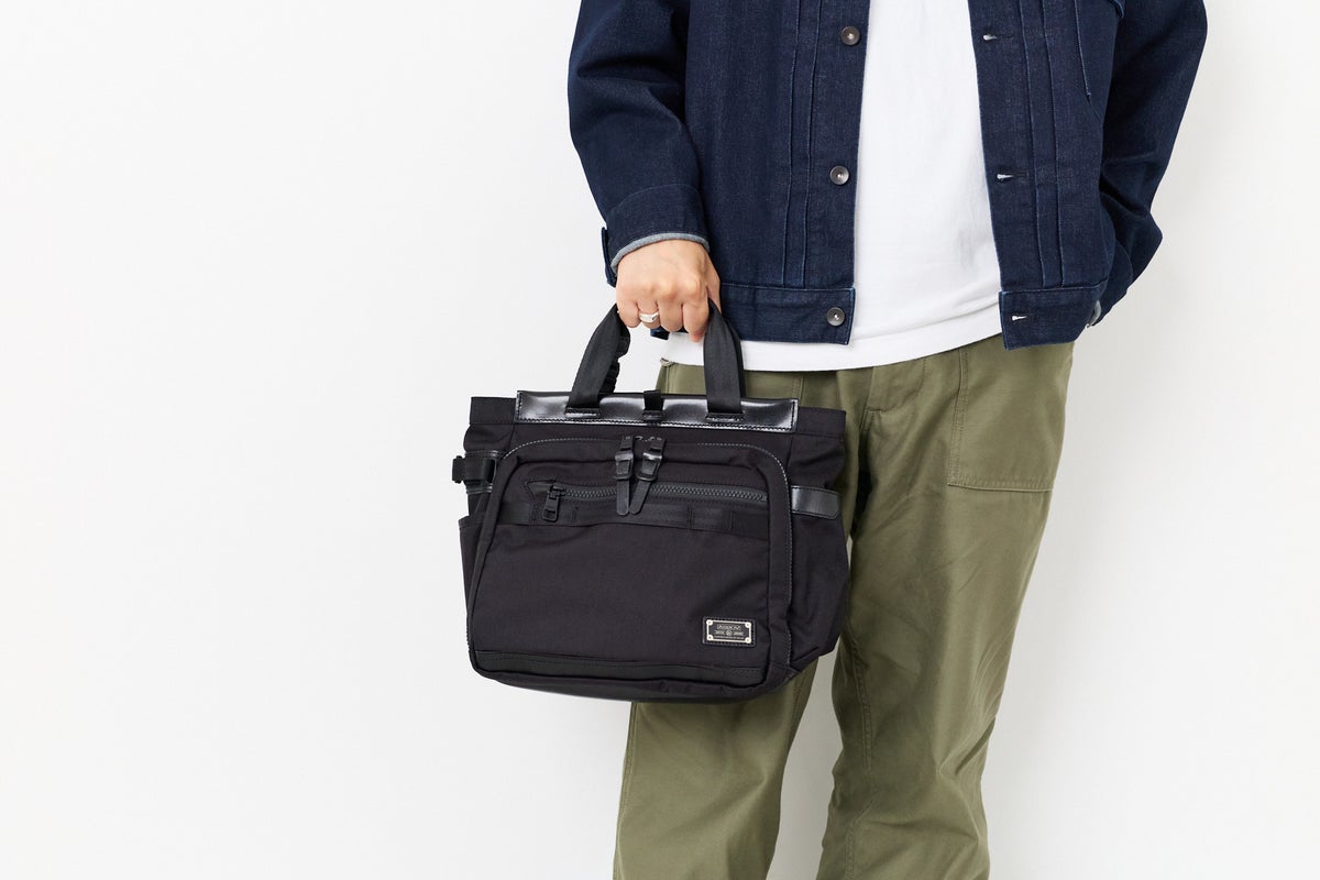 AS2OV アッソブ GOLF EXCLUSIVE BALLISTIC NYLON MAGNET TOTE BAG 152207