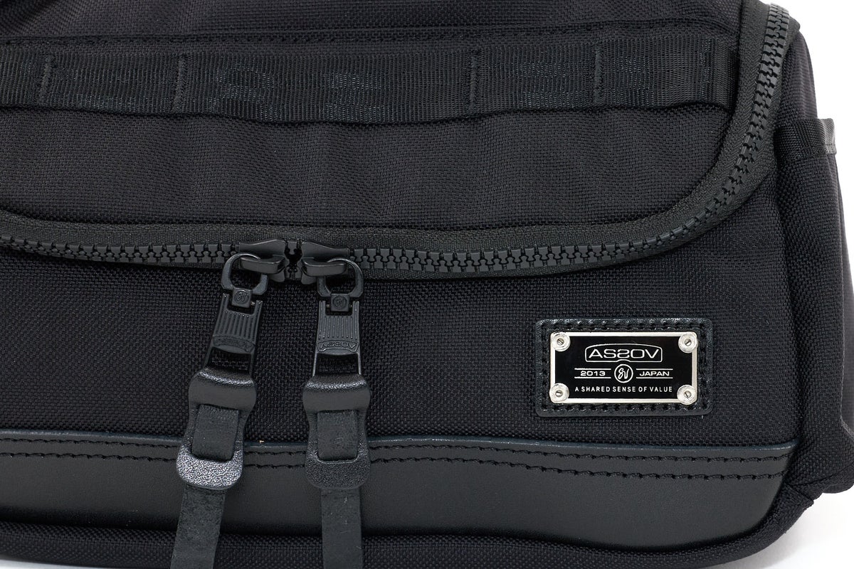 AS2OV アッソブ GOLF EXCLUSIVE BALLISTIC NYLON ROUND POUCH 152209