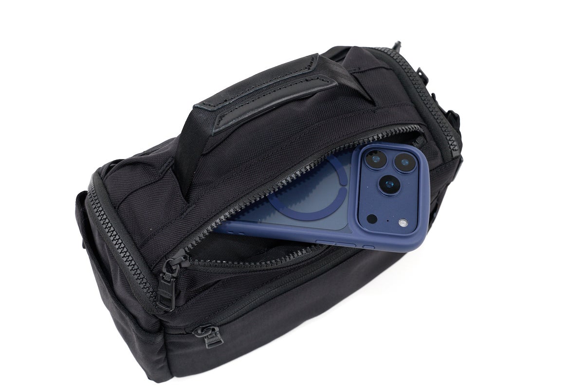AS2OV アッソブ GOLF EXCLUSIVE BALLISTIC NYLON ROUND POUCH 152209