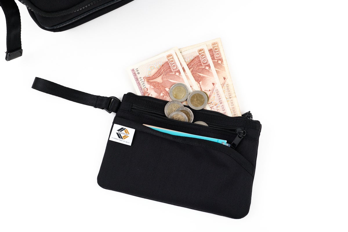 AS2OV アッソブ GOLF EXCLUSIVE BALLISTIC NYLON ROUND POUCH 152209