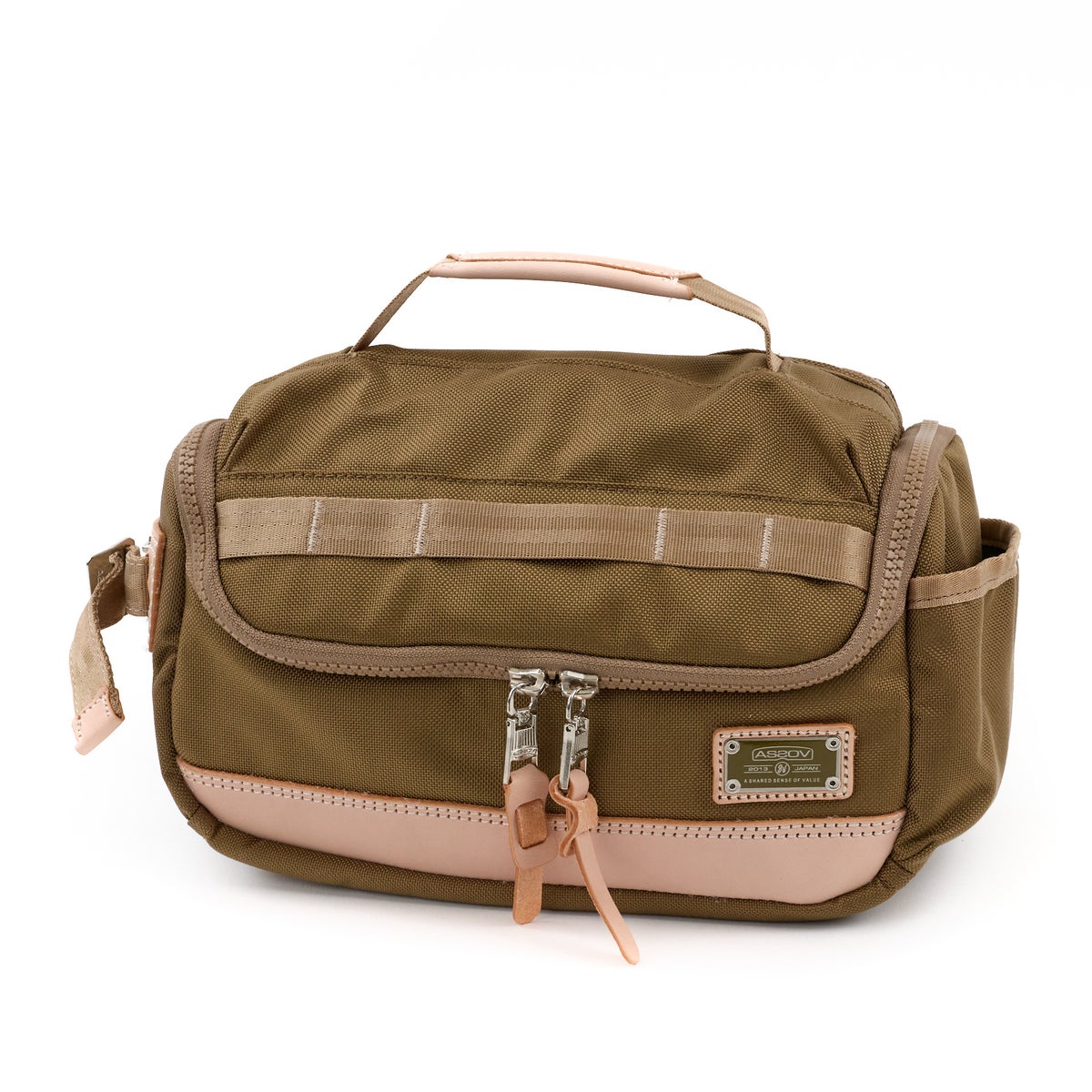 AS2OV アッソブ GOLF EXCLUSIVE BALLISTIC NYLON ROUND POUCH 152209