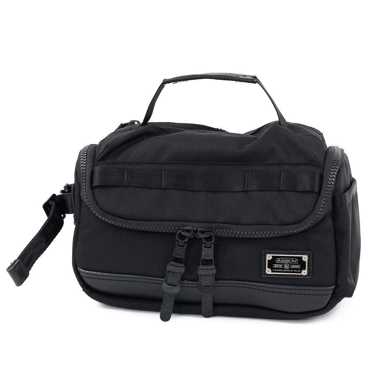 AS2OV アッソブ GOLF EXCLUSIVE BALLISTIC NYLON ROUND POUCH 152209