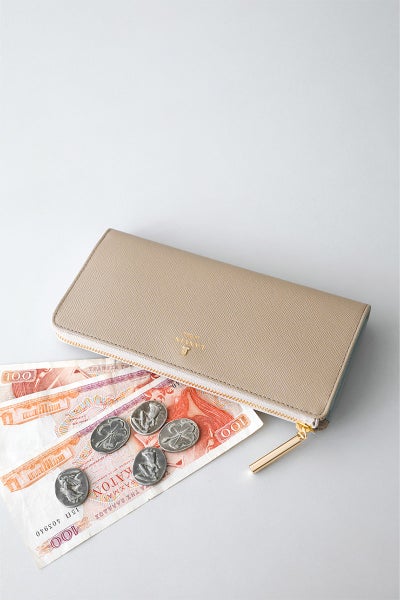 LANVIN en Bleu ランバン オン ブルー リュクサンブールカラー 小銭入れ付き長財布（L字ファスナー式） 481172