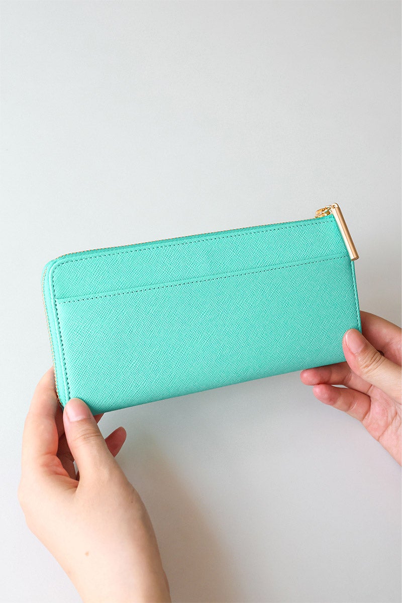 LANVIN en Bleu ランバン オン ブルー リュクサンブールカラー 小銭入れ付き長財布（L字ファスナー式） 481172