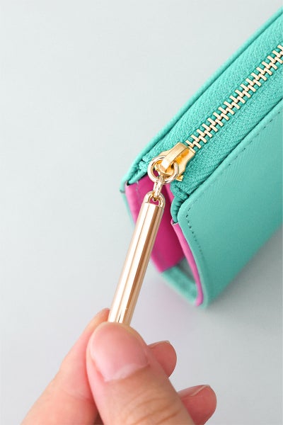 LANVIN en Bleu ランバン オン ブルー リュクサンブールカラー 小銭入れ付き長財布（L字ファスナー式） 481172