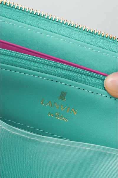 LANVIN en Bleu ランバン オン ブルー リュクサンブールカラー 小銭入れ付き長財布（L字ファスナー式） 481172