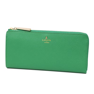 LANVIN en Bleu ランバン オン ブルー リュクサンブールカラー 小銭入れ付き長財布（L字ファスナー式） 481172