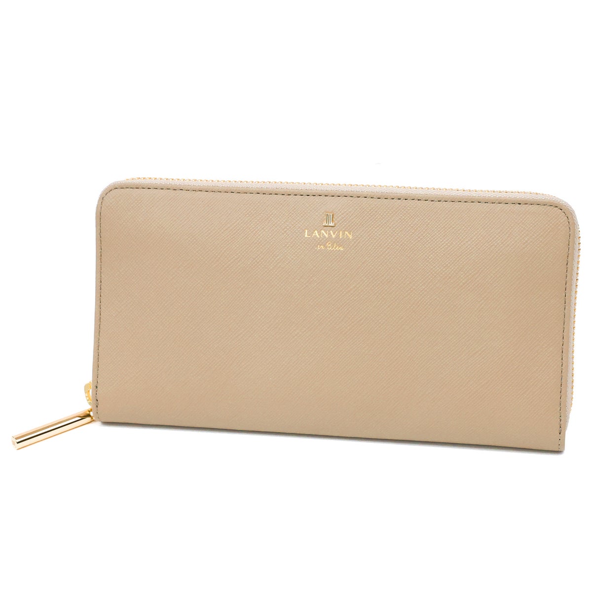 LANVIN en Bleu ランバン オン ブルー リュクサンブールカラー 小銭入れ付き長財布（ラウンドファスナー式 ） 481179