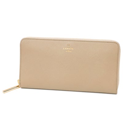 LANVIN en Bleu ランバン オン ブルー リュクサンブールカラー 小銭入れ付き長財布（ラウンドファスナー式 ） 481179