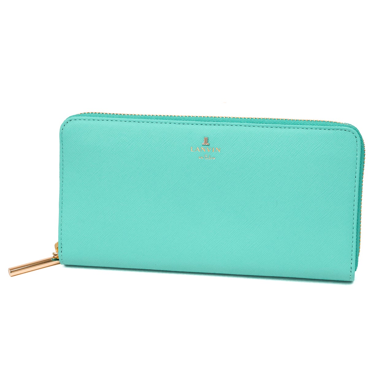 LANVIN en Bleu ランバン オン ブルー リュクサンブールカラー 小銭入れ付き長財布（ラウンドファスナー式 ） 481179