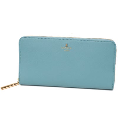 LANVIN en Bleu ランバン オン ブルー リュクサンブールカラー 小銭入れ付き長財布（ラウンドファスナー式 ） 481179