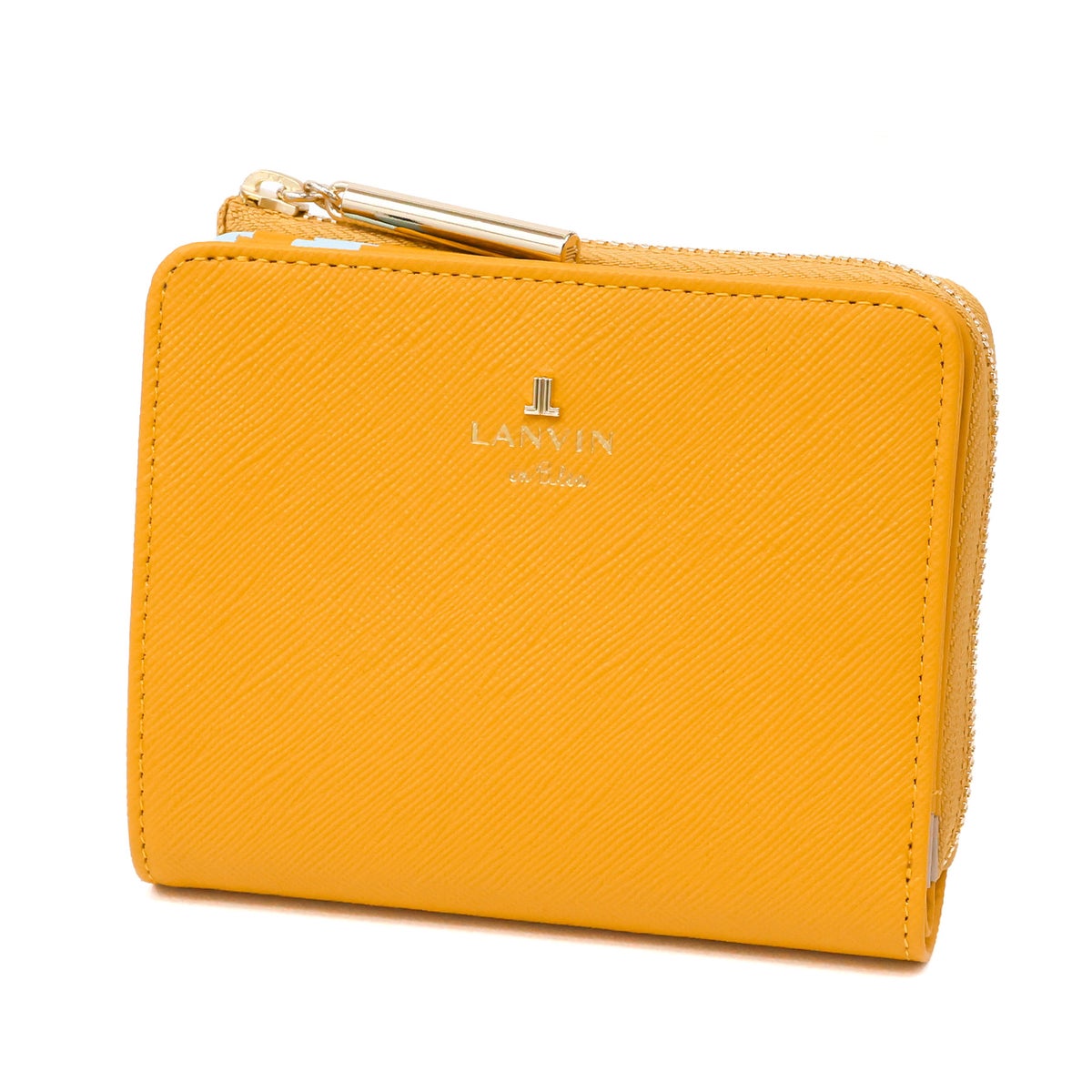 LANVIN en Bleu ランバン オン ブルー リュクサンブールカラー 小銭入れ付き二つ折り財布 482023
