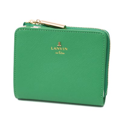 LANVIN en Bleu ランバン オン ブルー リュクサンブールカラー 小銭入れ付き二つ折り財布 482023