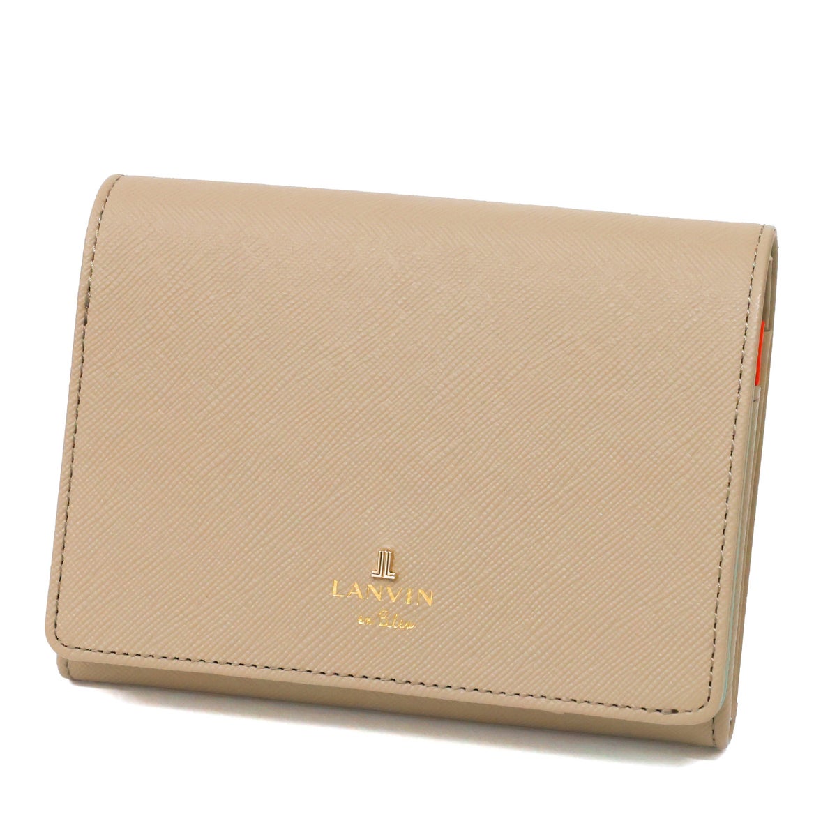LANVIN en Bleu ランバン オン ブルー リュクサンブールカラー 小銭入れ付き二つ折り財布 482037