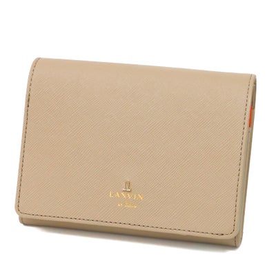 LANVIN en Bleu ランバン オン ブルー リュクサンブールカラー 小銭入れ付き二つ折り財布 482037