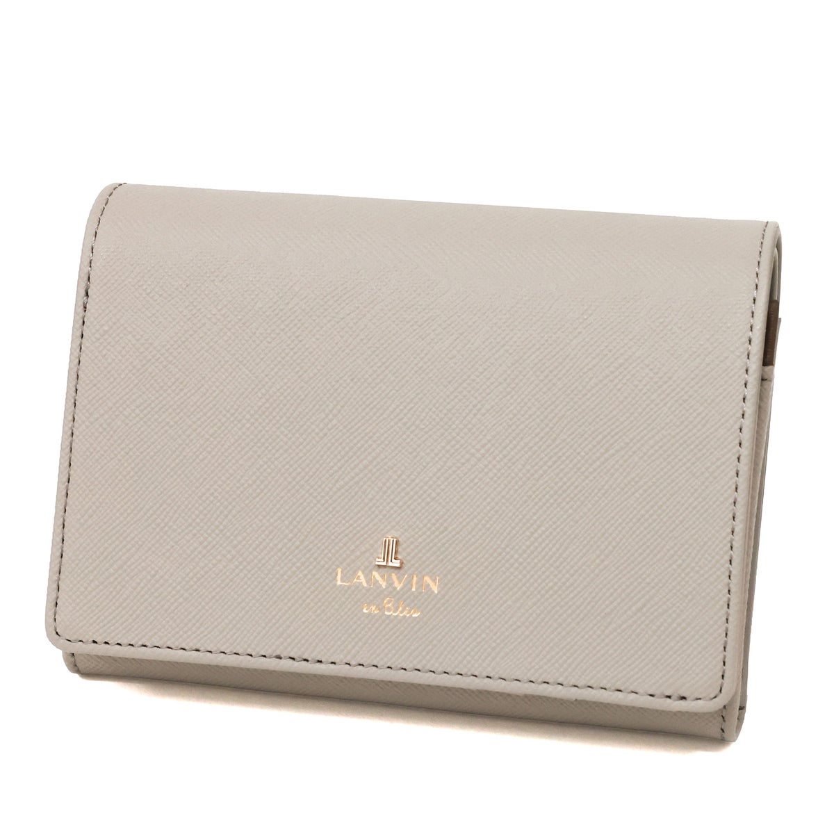LANVIN en Bleu ランバン オン ブルー リュクサンブールカラー 小銭入れ付き二つ折り財布 482037