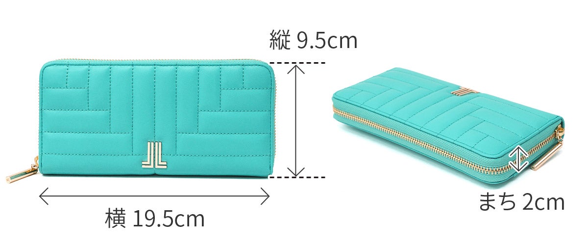 LANVIN en Bleu ランバン オン ブルー ベルシー 小銭入れ付き長財布（ラウンドファスナー式 ） 482660