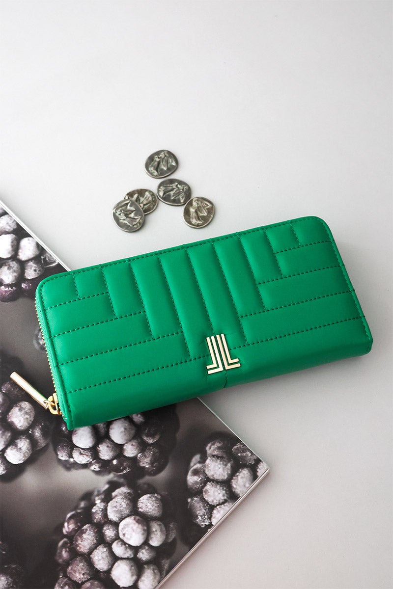 LANVIN en Bleu ランバン オン ブルー ベルシー 小銭入れ付き長財布（ラウンドファスナー式 ） 482660