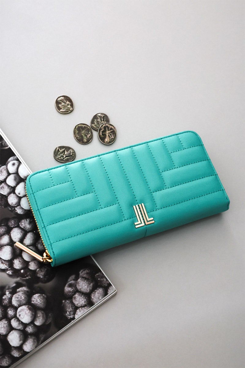 LANVIN en Bleu ランバン オン ブルー ベルシー 小銭入れ付き長財布（ラウンドファスナー式 ） 482660